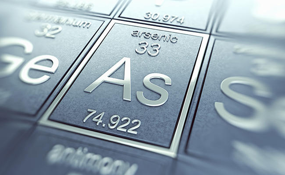 Thông tin của Asen trong bảng nguyên tố hoá học