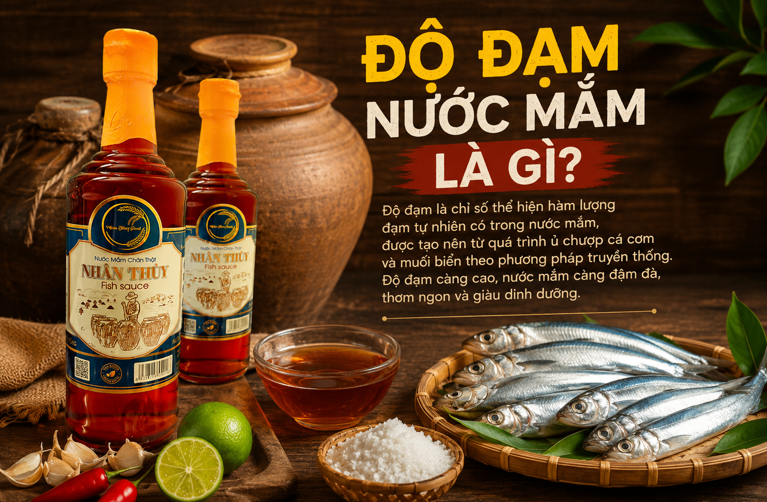 Độ đạm nước mắm là gì